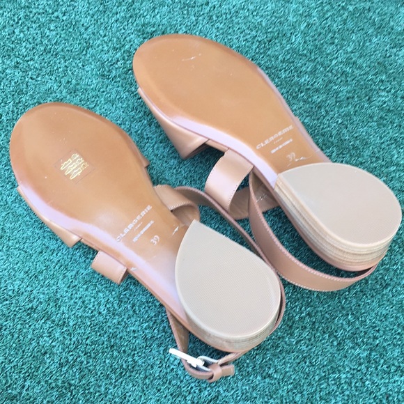 NWT Robert Clergerie Final Sandals Leather Brown 39